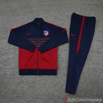 Tuta da Track Giacca Atletico Madrid 2020/2021 Blu e Rosso