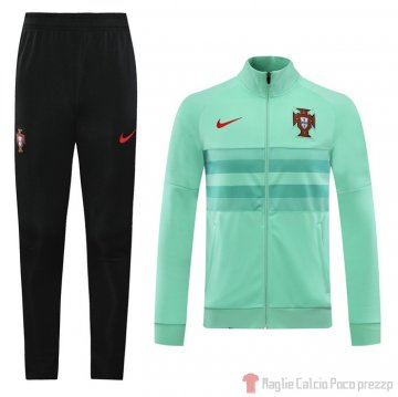 Tuta da Track Giacca Portogallo 2020 Verde Tuta da Track Giacca Portogallo 2020 Verde