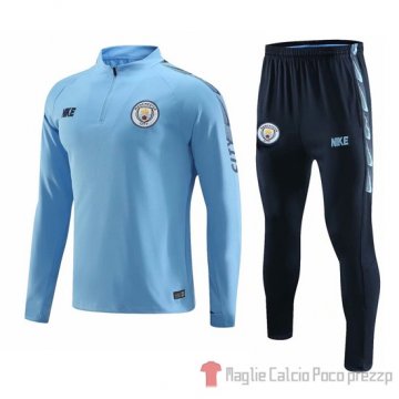 Tuta da Track Manchester City 2019/2020 Blu Claro