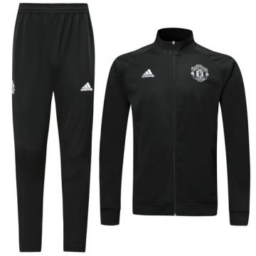 Tuta da Track Manchester United 2019/2020 Nero e Bianco Tuta da Track Manchester United 2019/2020 Nero e Bianco
