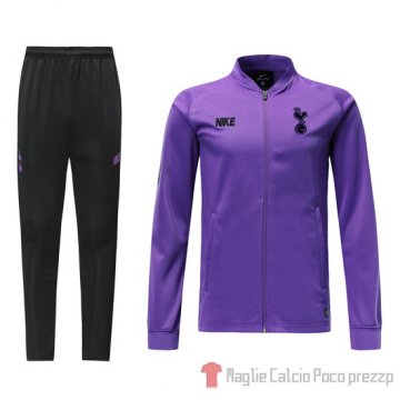 Tuta da Track Tottenham Hotspur 2019/2020 Purpura Tuta da Track Tottenham Hotspur 2019/2020 Purpura