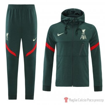 Tuta da Tack Liverpool 21-22 Verde Tuta da Tack Liverpool 21-22 Verde