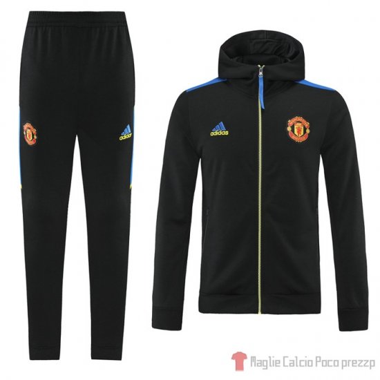 Tuta da Track Manchester United 21-22 Negro - Clicca l'immagine per chiudere