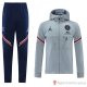 Tuta da track Paris Saint-germain 2021-22 Gris