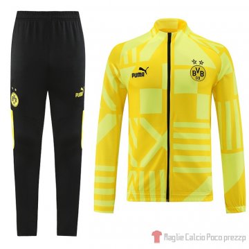 Tuta Giacca Borussia Dortmund 2022-2023 Amarillo Tuta Giacca Borussia Dortmund 2022-2023 Amarillo