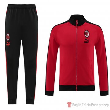 Chandal De Giacca Milan 23-24 Rojo Chandal De Giacca Milan 23-24 Rojo
