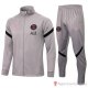 Tuta De Giacca Paris Saint-germain 2021-22 Gris