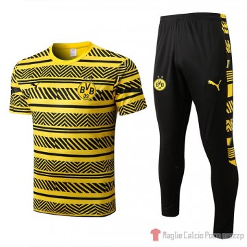 Tuta da track Borussia Dortmund Manica Corta 22-23 Amarillo Tuta da track Borussia Dortmund Manica Corta 22-23 Amarillo