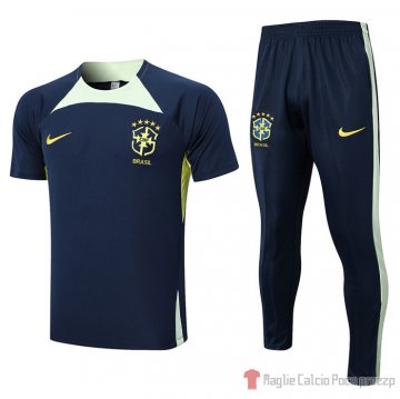 Chandal Del Brasil Manica Corta 22-23 Azul