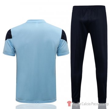 Tutal Manchester City Manica Corta 2021-22 Azul