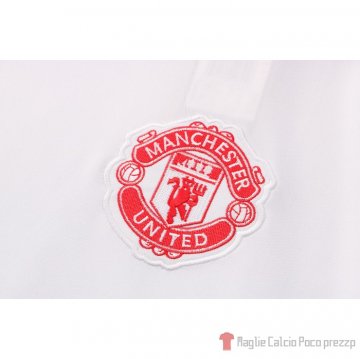 Tutal Manchester United Manica Corta 21-22 Blanco