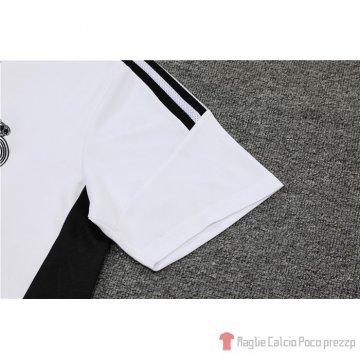 Chandal Del Real Madrid Manica Corta 22-23 Blanco - Pantalon Corto