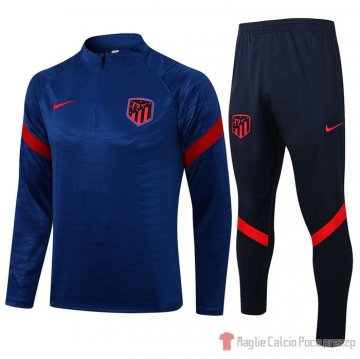 Tuta Da Track Felpa Atletico Madrid 21-22 Azul