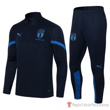 Tuta Da Track Felpa Italia 21-22 Azul Tuta Da Track Felpa Italia 21-22 Azul