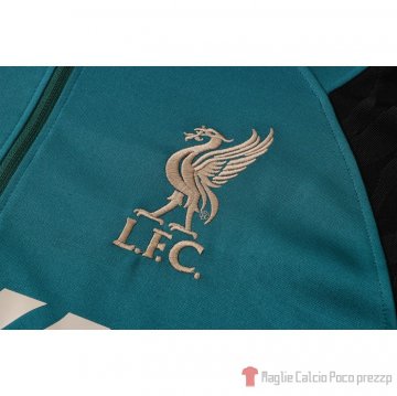 Tuta Da Track Felpa Liverpool 21-22 Verde