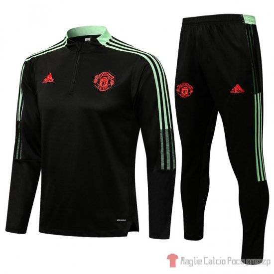 Tuta Da Track Felpa Manchester United Bambino 21-22 Negro - Clicca l'immagine per chiudere