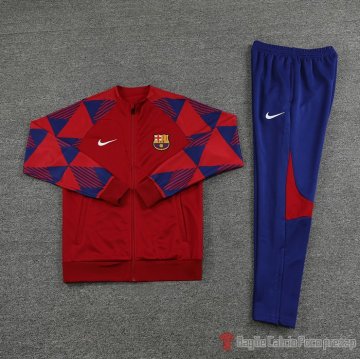 Giacca Della Tuta Barcellona 2022-23 Rojo