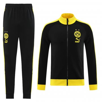 Giacca Della Tuta Borussia Dortmund 23-24 Negro Giacca Della Tuta Borussia Dortmund 23-24 Negro