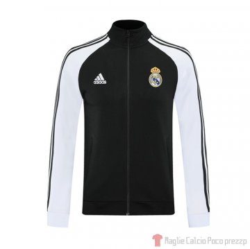 Giacca Real Madrid 2020/2021 Nero e Bianco Giacca Real Madrid 2020/2021 Nero e Bianco