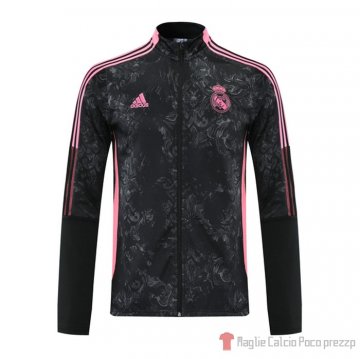 Giacca Real Madrid 2021 Nero Giacca Real Madrid 2021 Nero
