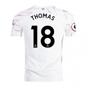 Maglia Arsenal Giocatore Thomas Away 20-21 Maglia Arsenal Giocatore Thomas Away 20-21