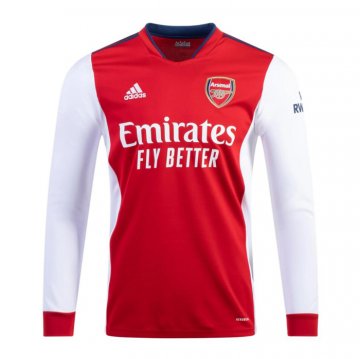 Maglia Arsenal Home Maniche Lunghe 21-22 Maglia Arsenal Home Maniche Lunghe 21-22