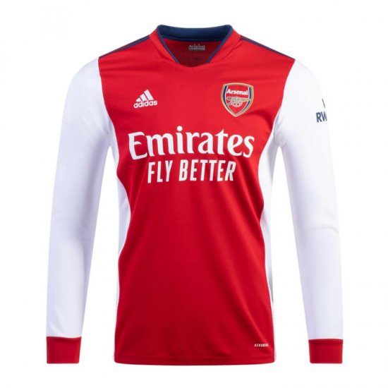 Maglia Arsenal Home Maniche Lunghe 21-22 - Clicca l'immagine per chiudere