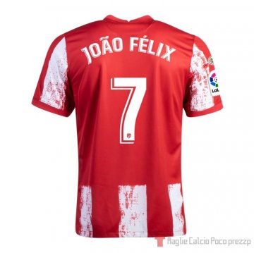 Maglia Atletico Madrid Giocatore Joao Felix Home 21-22 Maglia Atletico Madrid Giocatore Joao Felix Home 21-22