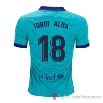 Maglia Barcellona Giocatore Jordi Alba Terza 2019/2020 Maglia Barcellona Giocatore Jordi Alba Terza 2019/2020