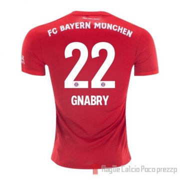 Maglia Bayern Munich Giocatore Gnabry Home 2019/2020 Maglia Bayern Munich Giocatore Gnabry Home 2019/2020