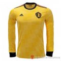 Maglia Belgio Away Manica Lunga 2018