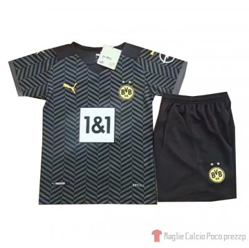 Maglia Borussia Dortmund Away Bambino 21-22 Maglia Borussia Dortmund Away Bambino 21-22