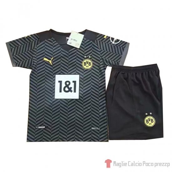 Maglia Borussia Dortmund Away Bambino 21-22 - Clicca l'immagine per chiudere