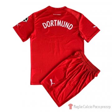 Maglia Borussia Dortmund Portiere Bambino 22-23 Rojo