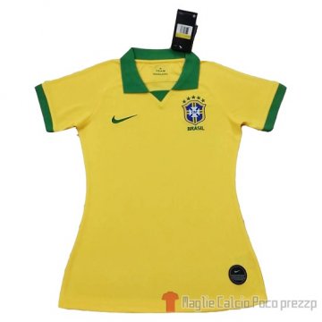 Maglia Brasile Home Donna Copa America 2019 Maglia Brasile Home Donna Copa America 2019