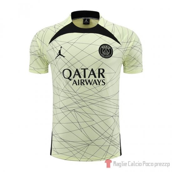Maglia De Allenamento Paris Saint-germain Jordan 23-24 Amarillo - Clicca l'immagine per chiudere