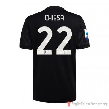 Maglia Juventus Giocatore Chiesa Away 21-22 Maglia Juventus Giocatore Chiesa Away 21-22
