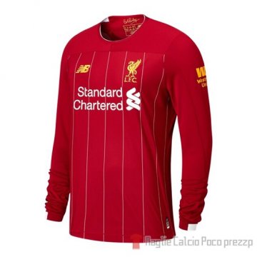 Maglia Liverpool Home Manica Lunga 2019/2020 Maglia Liverpool Home Manica Lunga 2019/2020