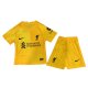 Maglia Liverpool Portiere Bambino 21-22 Giallo