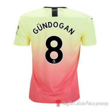Maglia Manchester City Giocatore Gundogan Terza 2019/2020 Maglia Manchester City Giocatore Gundogan Terza 2019/2020