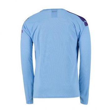 Maglia Manchester City Home Manica Lunga 2019/2020