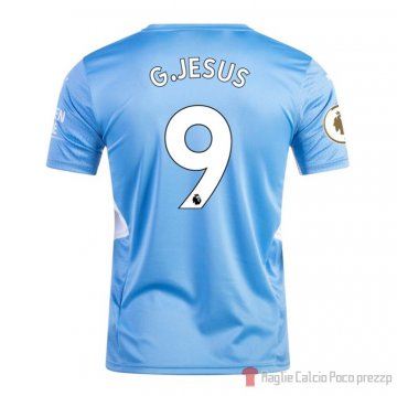 Maglia Manchester City Giocatore G.jesus Home 21-22 Maglia Manchester City Giocatore G.jesus Home 21-22