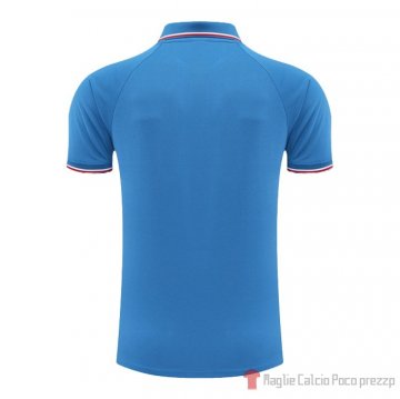 Maglia Polo Atletico Madrid 2022-23 Blu