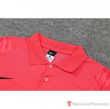 Maglia Polo Atletico Madrid 22-23 Rosa