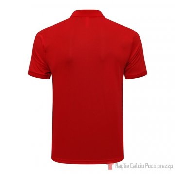 Maglia Polo Bayern Munich 2021-22 Rosso