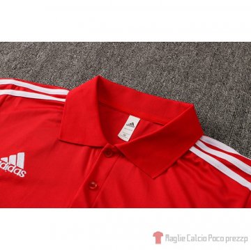 Maglia Polo Bayern Munich 2021-22 Rosso