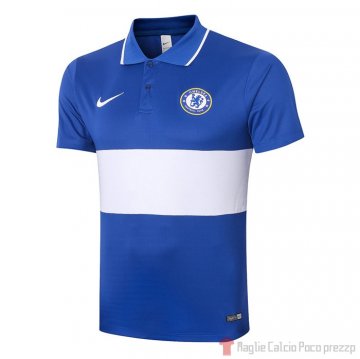 Maglia Polo Chelsea 2020/2021 Blu Maglia Polo Chelsea 2020/2021 Blu