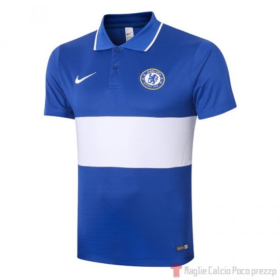 Maglia Polo Chelsea 2020/2021 Blu - Clicca l'immagine per chiudere