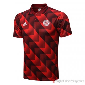 Maglia Polo Del Bayern Munich 2022-23 Rojo