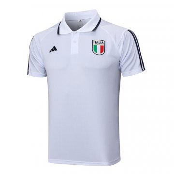 Maglia Polo Del Italia 23-24 Blanco Maglia Polo Del Italia 23-24 Blanco